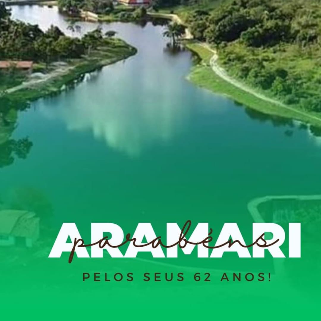Parabéns Aramari pelos seus 62 anos